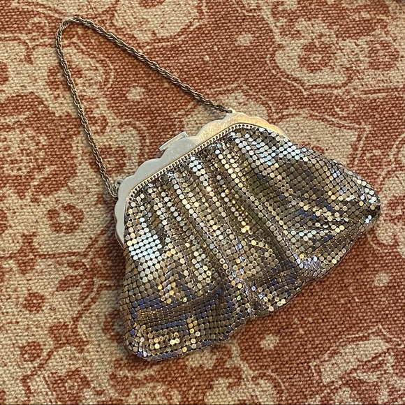 VTG Mesh Whiting & Davis USA Mini Clutch - Picture 8 of 14